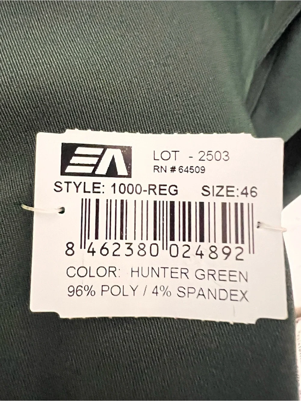 Men's Career Wear by Executive Apparel Dark Green Single-Breasted Blazer